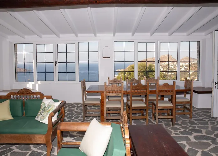 度假居 Polyanemos Leros, House With Fantastic Seaview